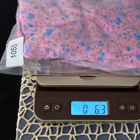 Vintage One Hanes Place Womens Pink Floral‎ pleated midi skirt cottagecore sz M - Picture 13 of 13